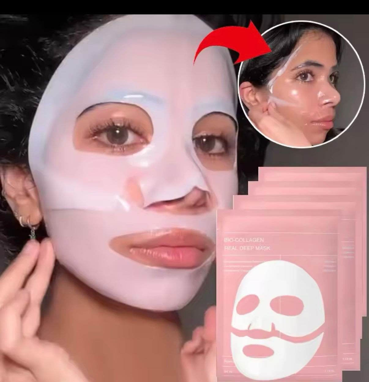 4 Collagen Face Masks