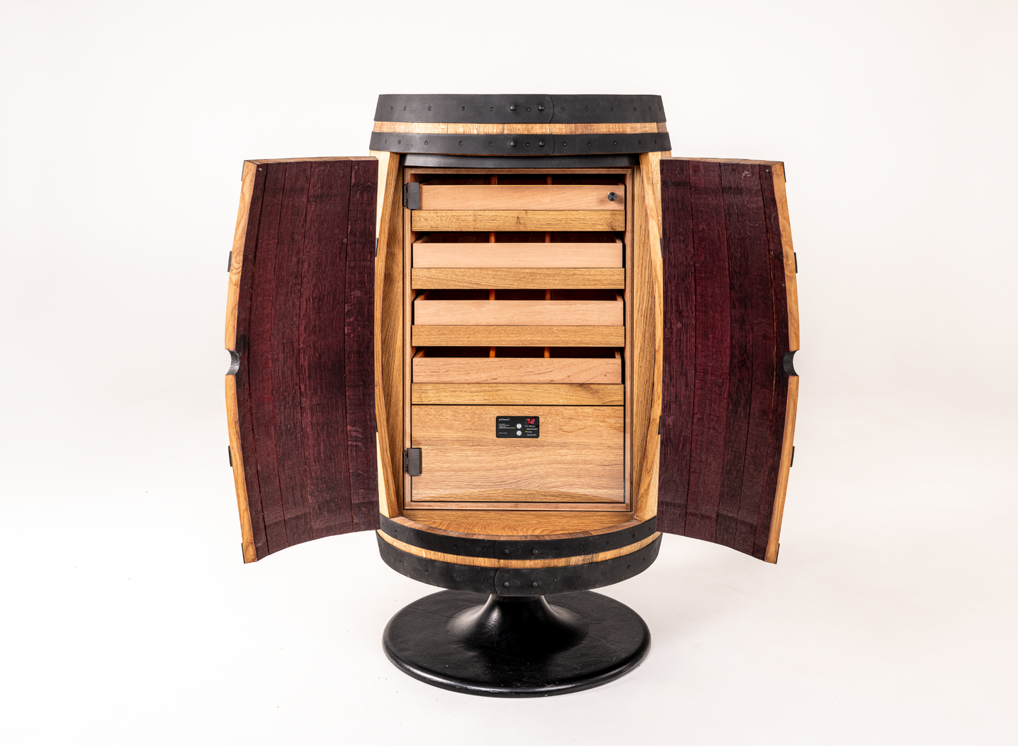 Swiss Humidor Barrel