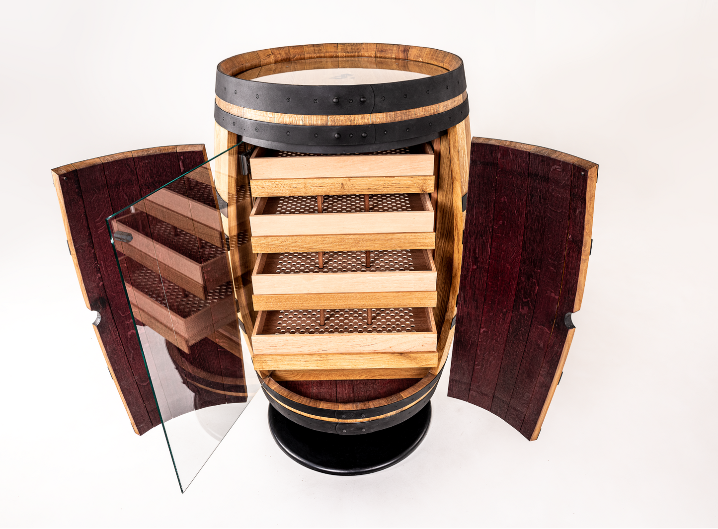 Swiss Humidor Barrel